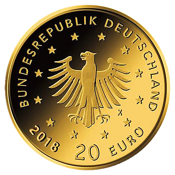 Warum Ist Die Goldmünze Uhu So Teuer Goldmünze 20 Euro Heimische Vögel Uhu 2018 | pro aurum